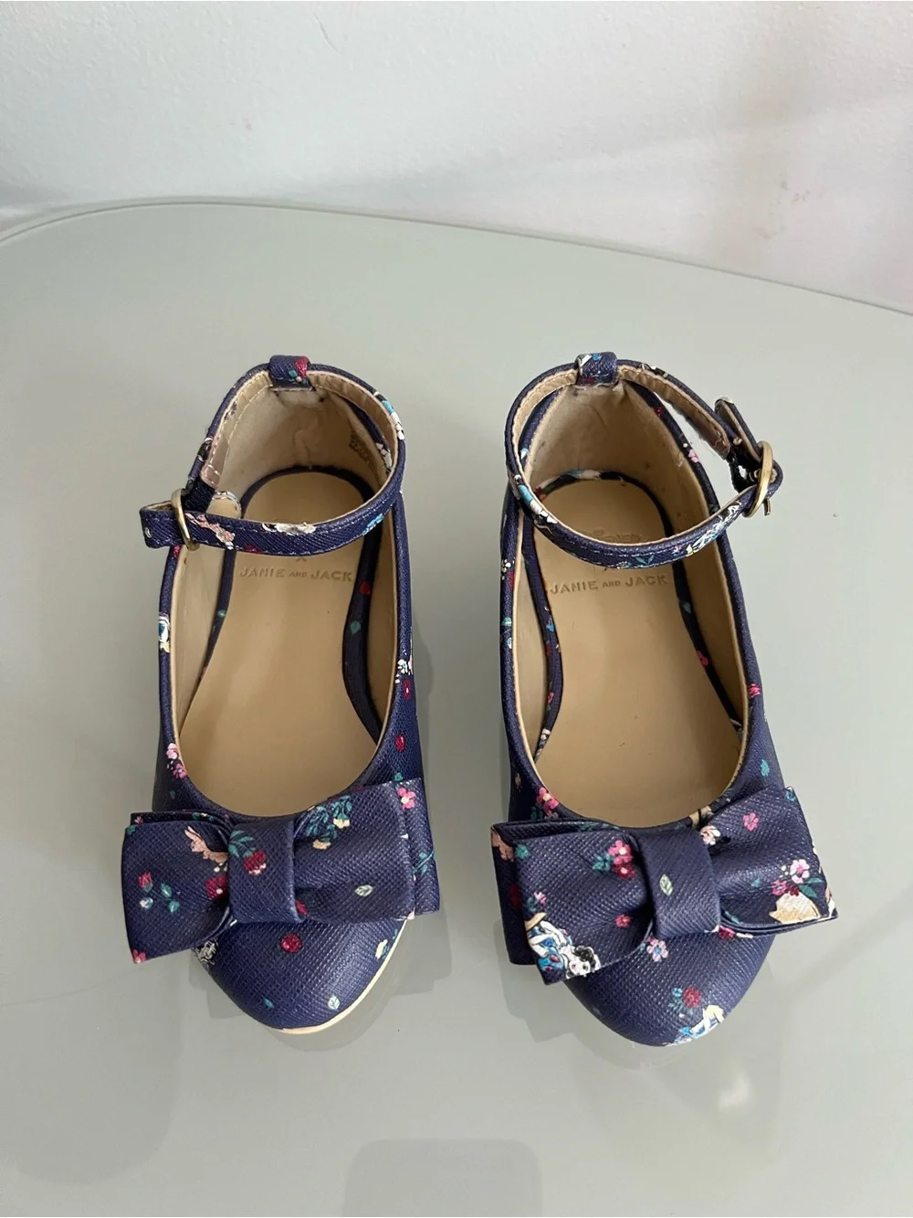 JANIE & JACK x Disney Snow White Mary Jane Shoes, 5 Toddler